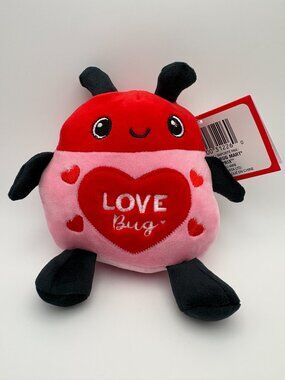 NWT Dan Dee Love Bug Shoppers Drug Mart Valentines Day Stuffy 6.5in (SKU:667TO)